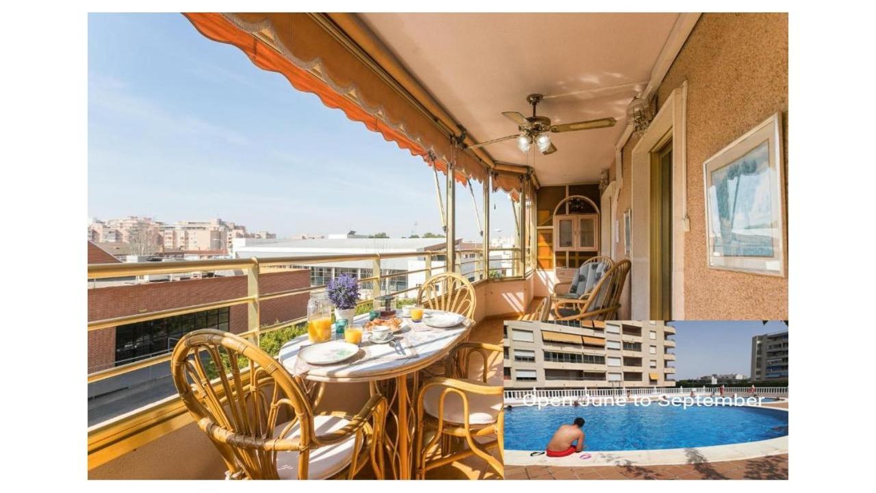 Ferienwohnung Playa 500M Y Centro Pueblo 600M, Piscina, 4 Clim, 2 Parkings Santa Pola Exterior foto