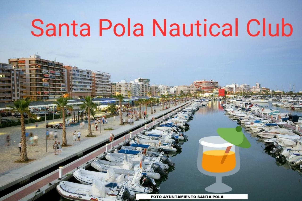 Ferienwohnung Playa 500M Y Centro Pueblo 600M, Piscina, 4 Clim, 2 Parkings Santa Pola Exterior foto